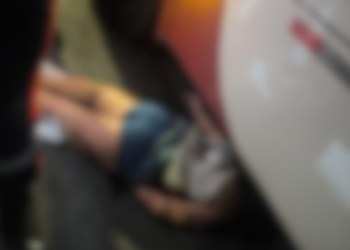 Colisão entre moto e ônibus termina com mulher morta e homem ferido em Manaus