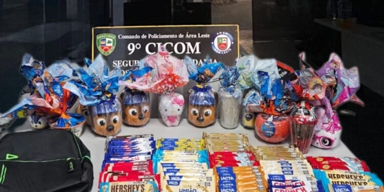 Adolescente é apreendida após tentar furtar ovos de Páscoa e chocolates em shopping de Manaus