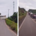 Duas carretas tombam na BR-174 e bloqueiam totalmente trecho da ladeira ‘Maria Ceará’