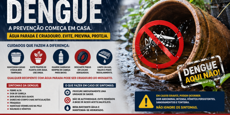 Período chuvoso acende alerta para aumento de casos de dengue no Amazonas