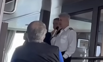 Vídeo mostra capitão anunciando primeira morte suspeita de hantavírus em cruzeiro; veja