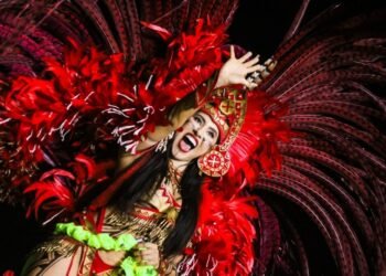 Noite da Cunhã-Poranga’ reúne Isabelle Nogueira e ex-cunhãs no Sambódromo de Manaus