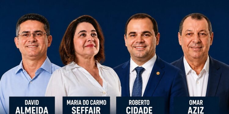 Omar lidera corrida ao Governo e disputa pelo 2º turno fica acirrada entre David, Maria do Carmo e Cidade