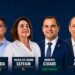 Omar lidera corrida ao Governo e disputa pelo 2º turno fica acirrada entre David, Maria do Carmo e Cidade