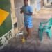 “Rumo ao Xexa”: erro em pintura para a Copa viraliza e arranca gargalhadas em Minas Gerais