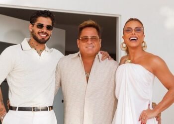 Leonardo reage com ironia a pergunta sobre volta de Zé Felipe e Virginia e momento viraliza na web