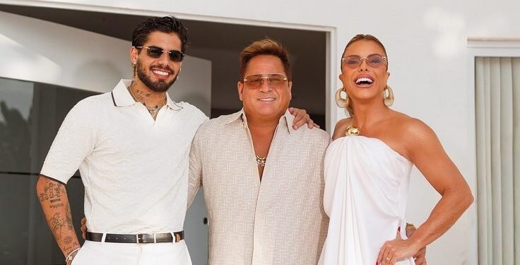 Leonardo reage com ironia a pergunta sobre volta de Zé Felipe e Virginia e momento viraliza na web
