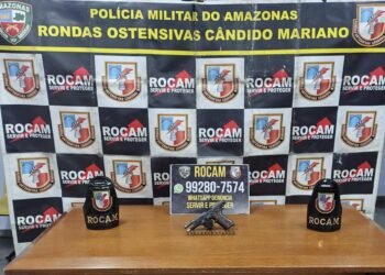 Homem é preso por agredir esposa e portar arma ilegal em Manaus