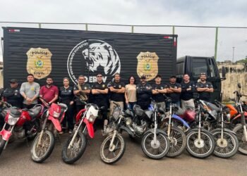 Em Rio Preto da Eva, PC-AM deflagra Operação Protetor Sem Fronteiras e apreende 12 motocicletas