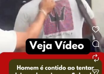 Homem é contido ao tentar deixar shopping em Salvador após ser acusado de atos obscenos contra meninas