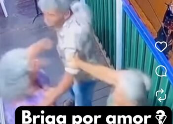 Duas idosas protagonizam briga em bar e vídeo viraliza nas redes sociais. Veja Vídeo: