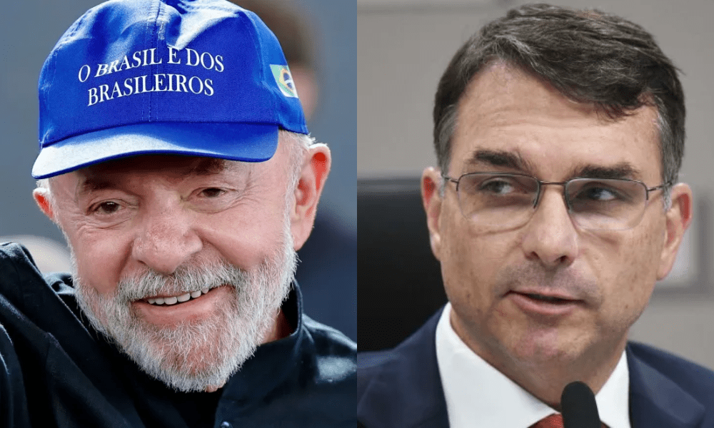 BTG/Nexus: Lula lidera no 1º e 2º turnos contra Flávio Bolsonaro