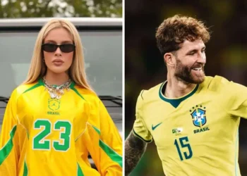 Após noivado, Karoline Lima se mudará para mansão de Léo Pereira de novo, diz jornal