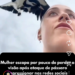 Mulher escapa por pouco de perder a visão após ataque de pássaro impressionar nas redes sociais