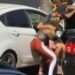 Mulher viraliza ao carregar marido no colo após ele quebrar o pé: ‘Na saúde e na doença, literalmente’