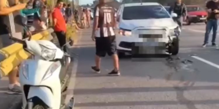 Trabalhador morre após colisão entre moto e carro na avenida das Flores, em Manaus; vídeo