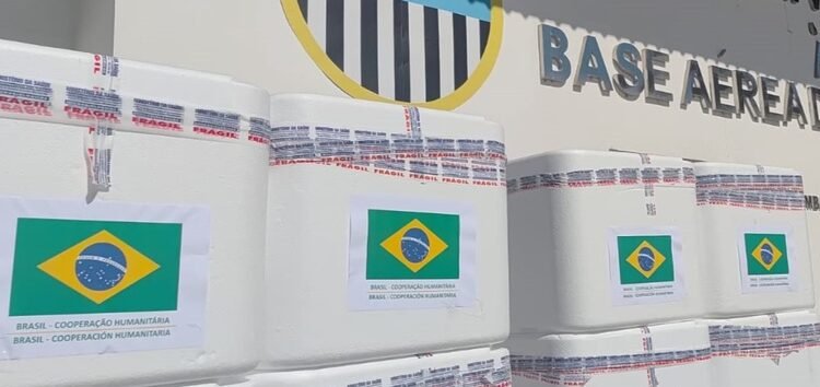 Brasil envia 4,5 toneladas de vacinas para apoio humanitário à Venezuela