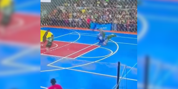 Semifinal de futsal termina em confusão após polêmica de arbitragem e agressões em Maués
