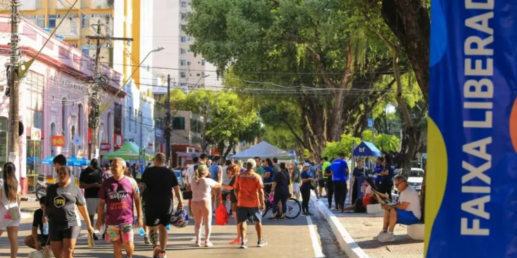 Avenida Brigadeiro Hilário Gurjão será transformada em espaço de convivência com atividades esportivas, recreação infantil, aulas de ritmo e música para toda a família.