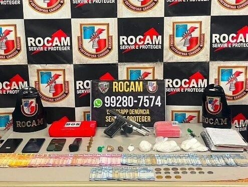 Dupla é presa após atentado contra residência de policial militar em Manaus
