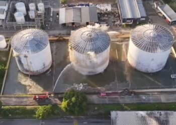 Vazamento de estireno suspende aulas e serviços em Manaus
