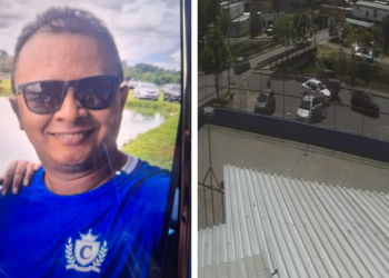 Câmeras registram momento em que policial é baleado em Manaus