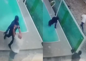 Pai enfrenta assaltantes, joga criminoso na piscina e salva filha mantida refém por quatro horas em SC