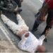 Motociclista fica gravemente ferido após acidente na Avenida Cosme Ferreira, em Manaus