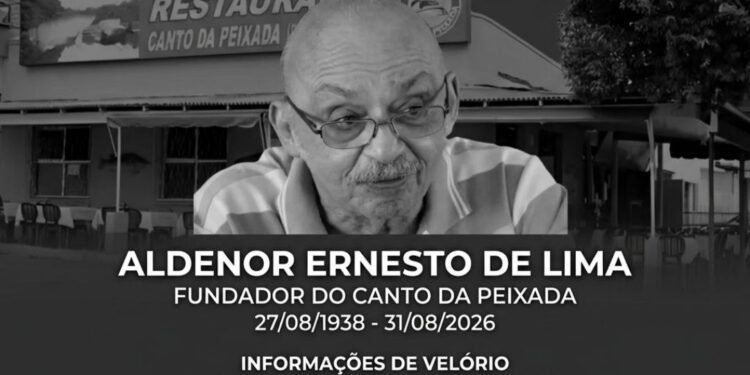 LUTO NA GASTRONOMIA AMAZONENSE: Morre Aldenor Ernesto de Lima, fundador do tradicional restaurante Canto da Peixada