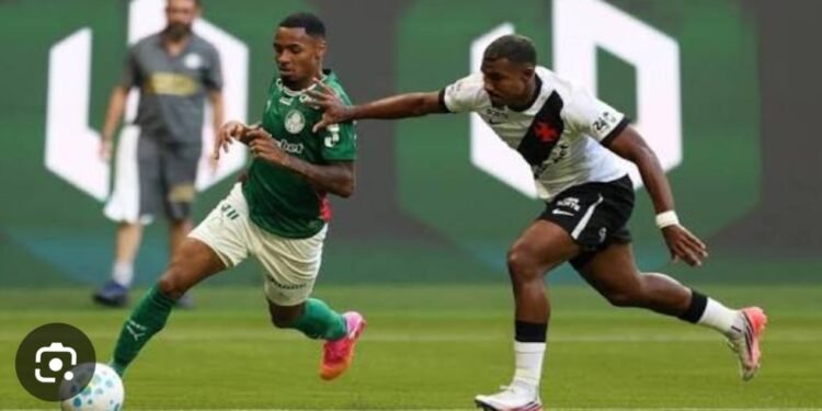 Palmeiras goleia o Vasco e amplia vantagem na liderança do Brasileirão