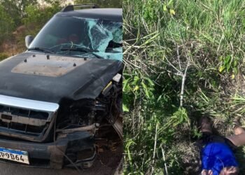 Colisão fatal entre carro e moto deixa dois mortos na BR-174