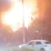 Incêndio atinge área perto de rede elétrica e assusta moradores na zona Norte de Manaus