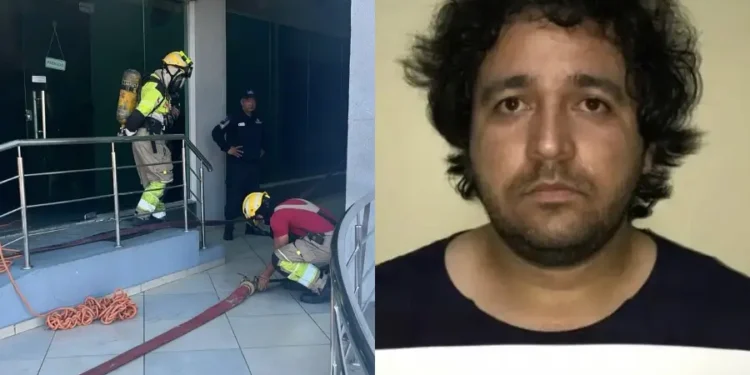 Incêndio atinge centro comercial horas após execução de homem no Parque 10, em Manaus