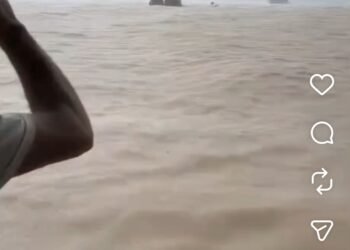 Forte chuva de granizo causa transtornos em Manicoré e balsa afunda durante temporal