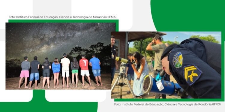 Projeto do Ifro leva astronomia para comunidades em Rondônia