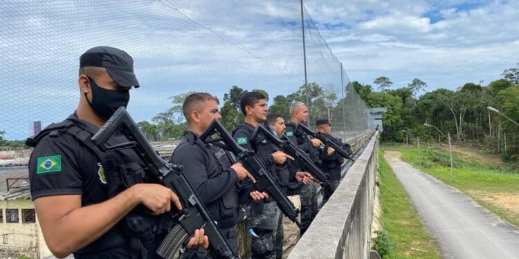 Amazonas tem o menor efetivo de policiais penais em atividade no Brasil com apenas 39 agentes, aponta estudo