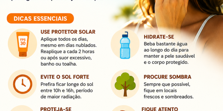 Calor em Manaus: veja dicas para proteger a pele da exposição ao sol