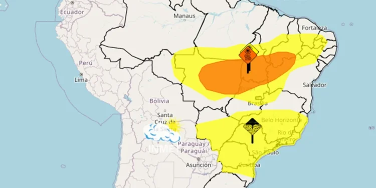 Brasil está dividido entre alertas de tempestades e baixa umidade. Entenda