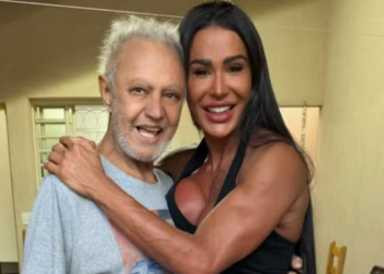 Gracyanne Barbosa publica foto com o pai e diz: ‘Dia de reconciliação