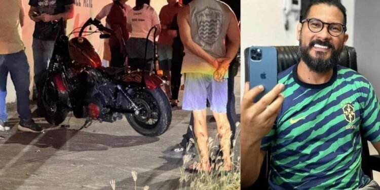 Assessor parlamentar morre em acidente de moto no bairro Adrianópolis
