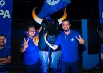 Diego Mascarenhas faz evento de campanha do Caprichoso para associados em Manaus