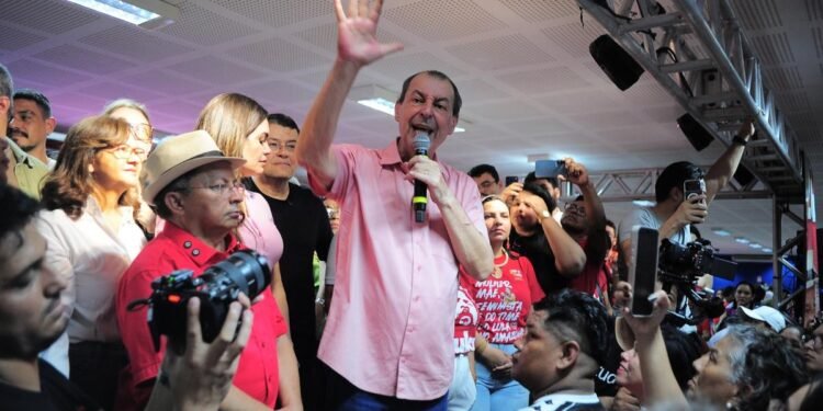 ‘Convenção de Lula’ confirma apoio a Omar e Eduardo Braga no Amazonas