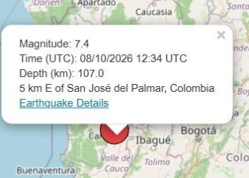 Moradores de Manaus relatam tremores após terremoto na Colômbia