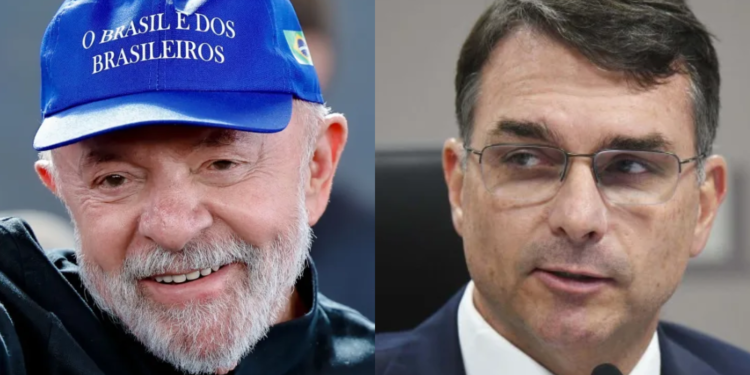 BTG/Nexus: Lula e Flávio Bolsonaro empatam tecnicamente em eventual 2º turno