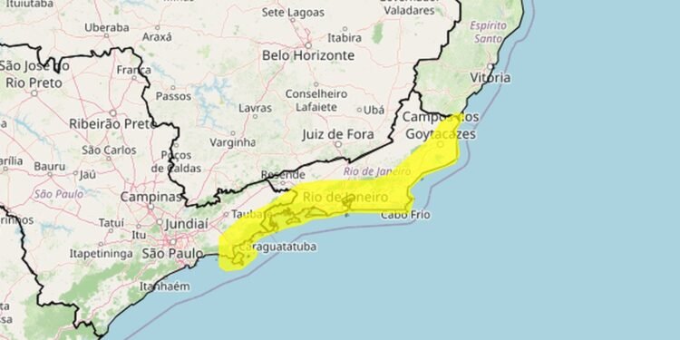 Inmet emite aviso de vendaval para RJ, SP e ES; ciclone se forma nesta sexta