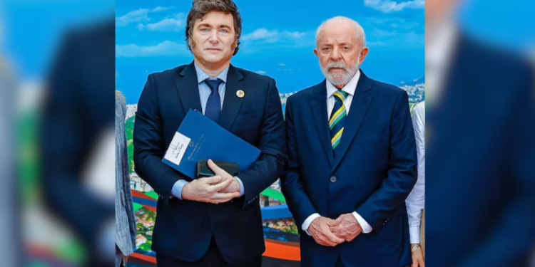 Milei volta a atacar Lula e o chama de “ladrão”, “corrupto” e “vigarista”
