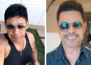Zezé Di Camargo chama sósia de “ridículo” e bloqueia homem na web