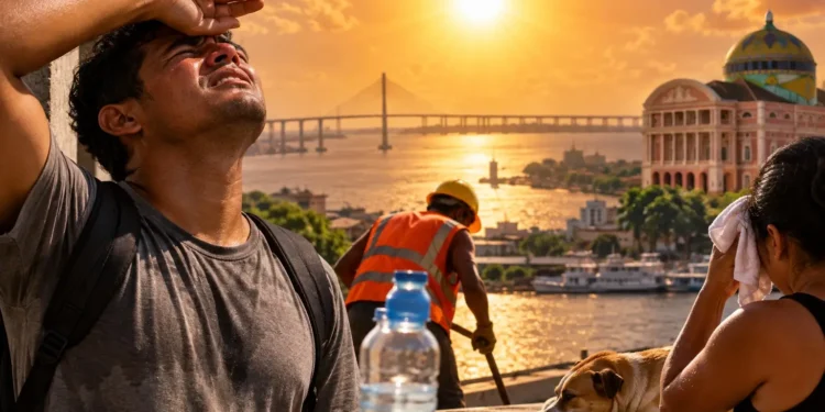 Manaus começa a semana com calor de até 36°C e baixa chance de chuva
