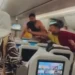 Passageiros entram em luta dentro de avião e transformam voo em cena de tensão