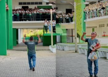 motorista é aplaudido por alunos após evitar acidente com ônibus escolar
